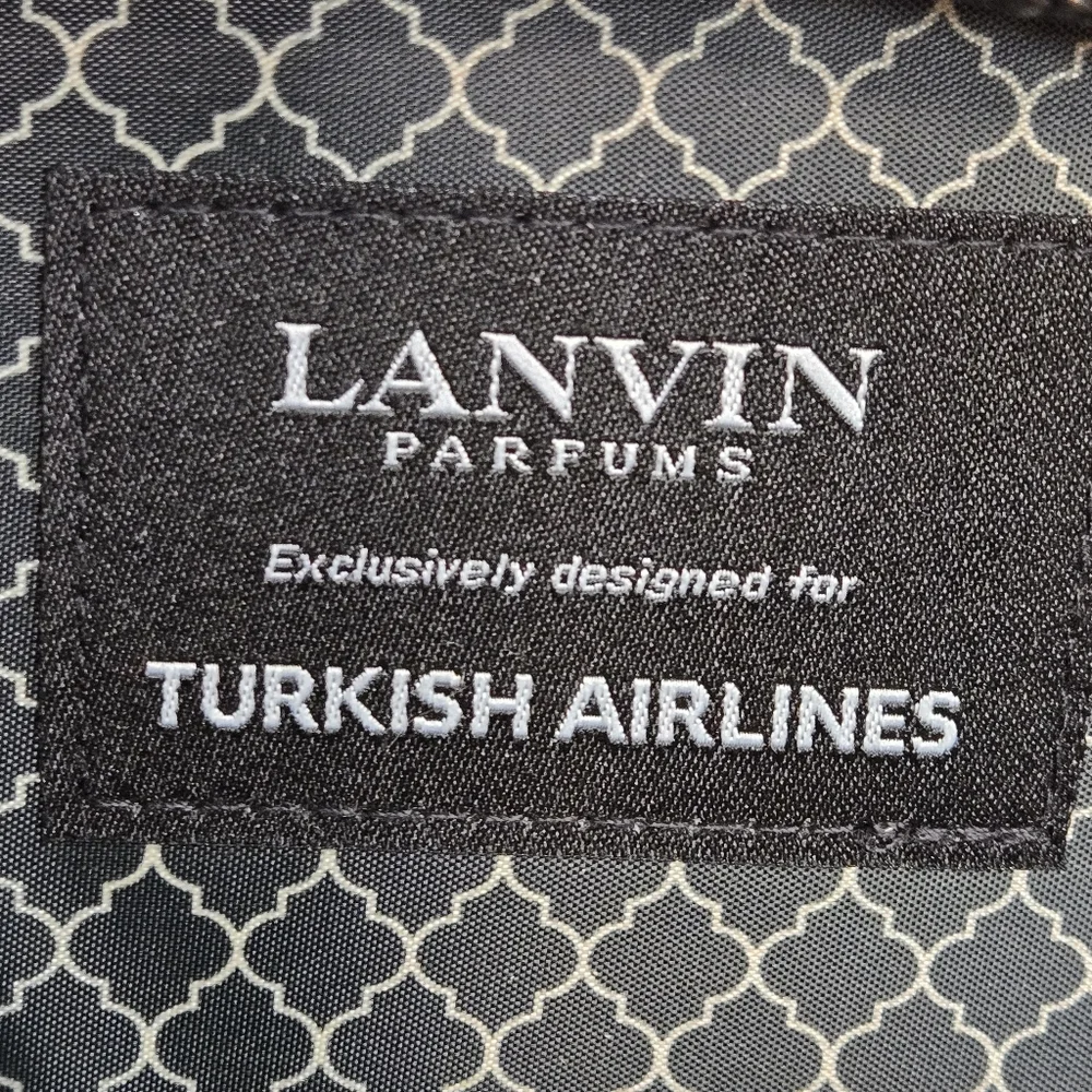 Lanvin Parfums x Turkish Airlines Luxury Amenity Case